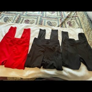 Pop fit leggings bundle 3/25